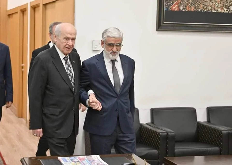 Mirmahmud Mirəlioğlu Dövlət Baxçalı ilə görüşdü - FOTO