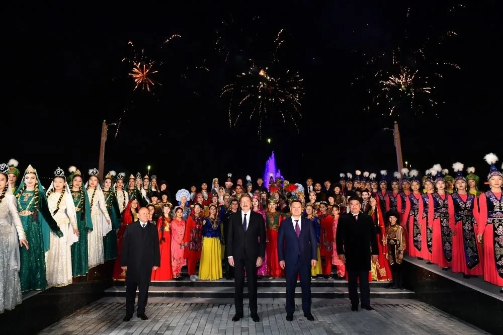 Bişkekdə Qırğızıstan-Azərbaycan Dostluq Parkı açıldı - FOTO