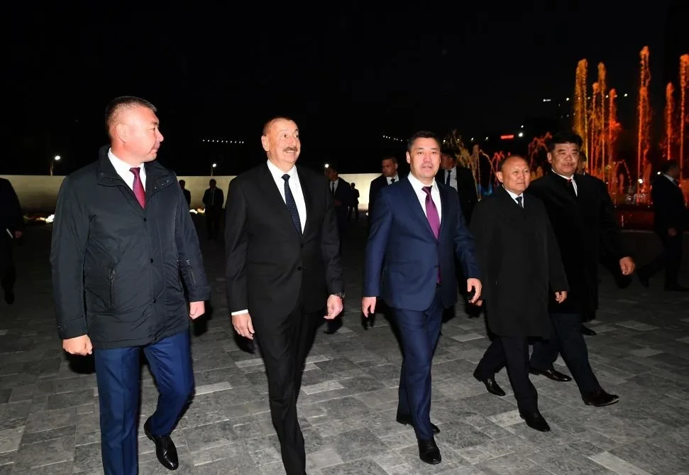 Bişkekdə Qırğızıstan-Azərbaycan Dostluq Parkı açıldı - FOTO