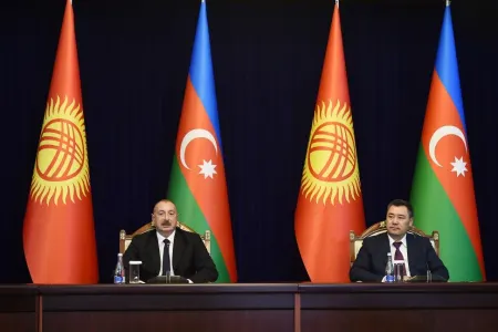 Azərbaycanın iki peyki Qırğız tərəfdaşlarımıza xidmətlər göstərir - PREZİDENT