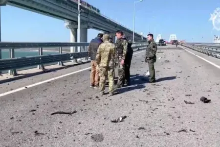 Krım körpüsünü Rusiya, Ukrayna və Ermənistan vətəndaşları partladıb