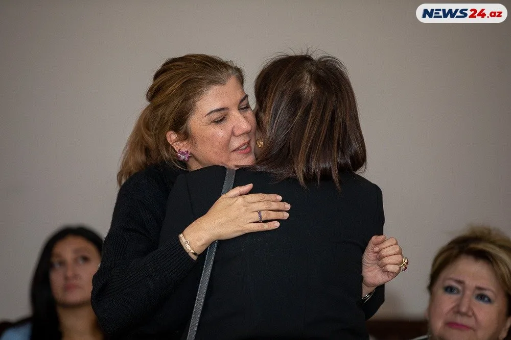 Ruhəngiz Qasımovanın vida mərasimi - FOTO/VİDEO