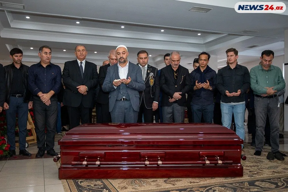Ruhəngiz Qasımovanın vida mərasimi - FOTO/VİDEO