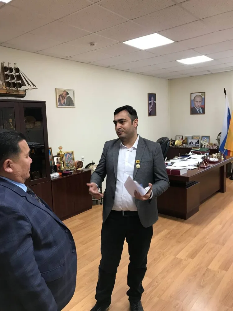 Azərbaycanlı tələbə Rusiyada təltif edildi