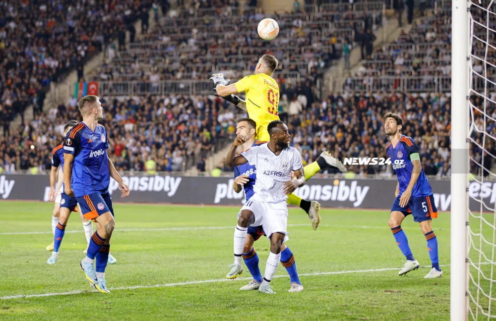 Qarabağ” “Olimpiakos”la heç-heçə etdi - - FOTOLAR / YENİLƏNİB