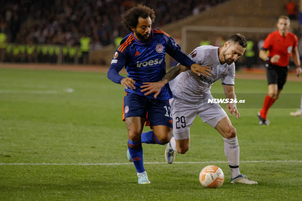 Qarabağ” “Olimpiakos”la heç-heçə etdi - - FOTOLAR / YENİLƏNİB