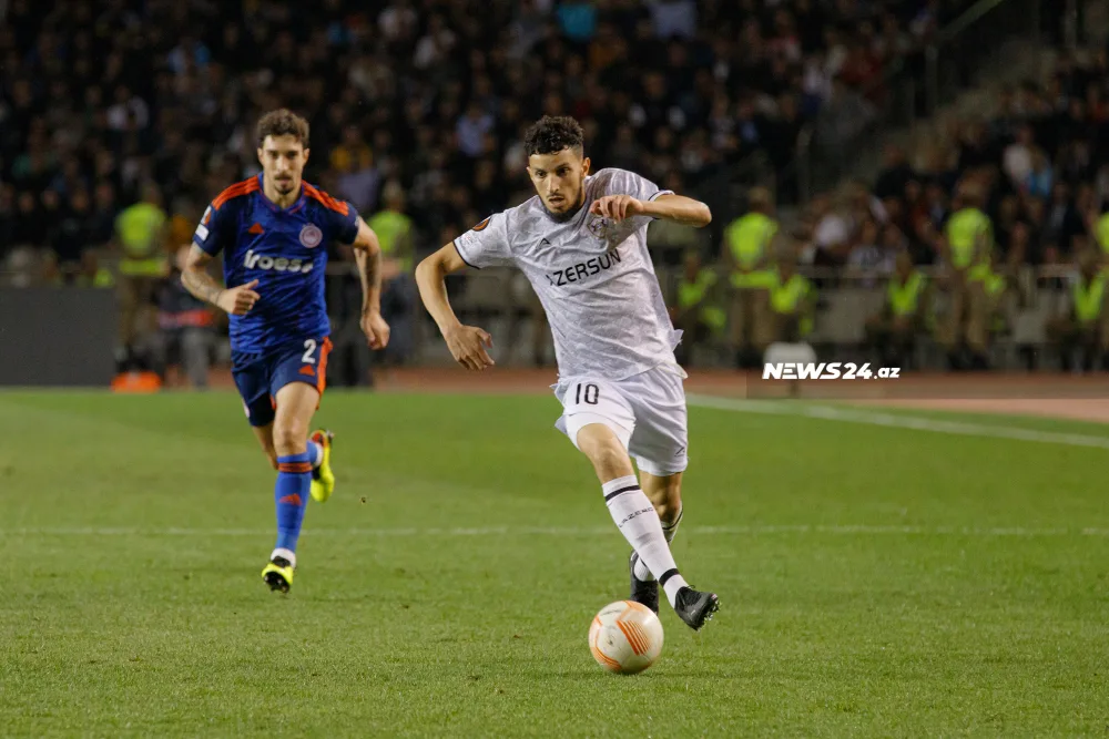 Qarabağ” “Olimpiakos”la heç-heçə etdi - - FOTOLAR / YENİLƏNİB