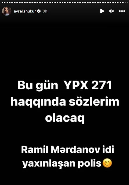 Aysel bu dəfə yol polislərindən ŞİKAYƏTÇİDİR - FOTO