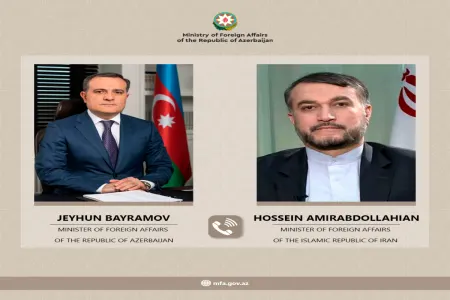 Azərbaycan və İran XİN rəhbərləri regiondakı vəziyyəti müzakirə edib