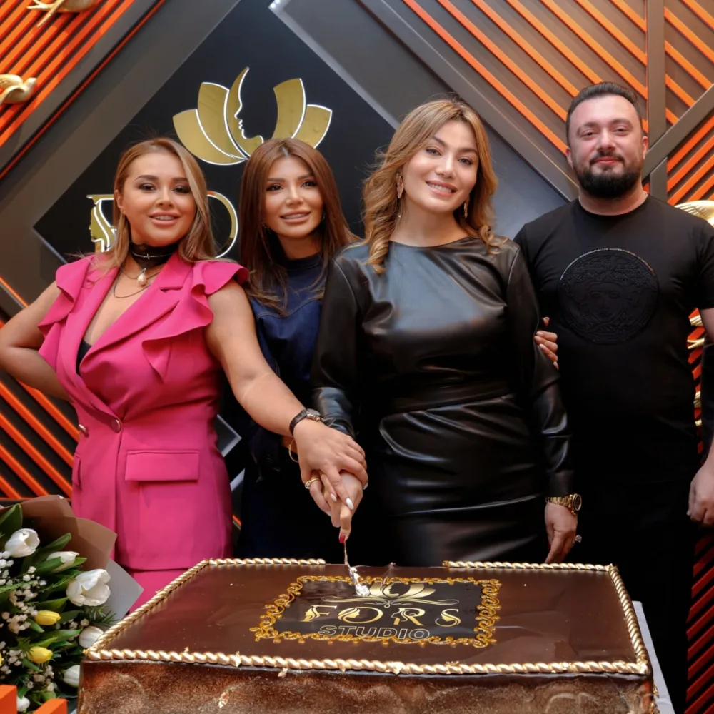 Məşhurlar "Fors studio"nun açılışında - Video