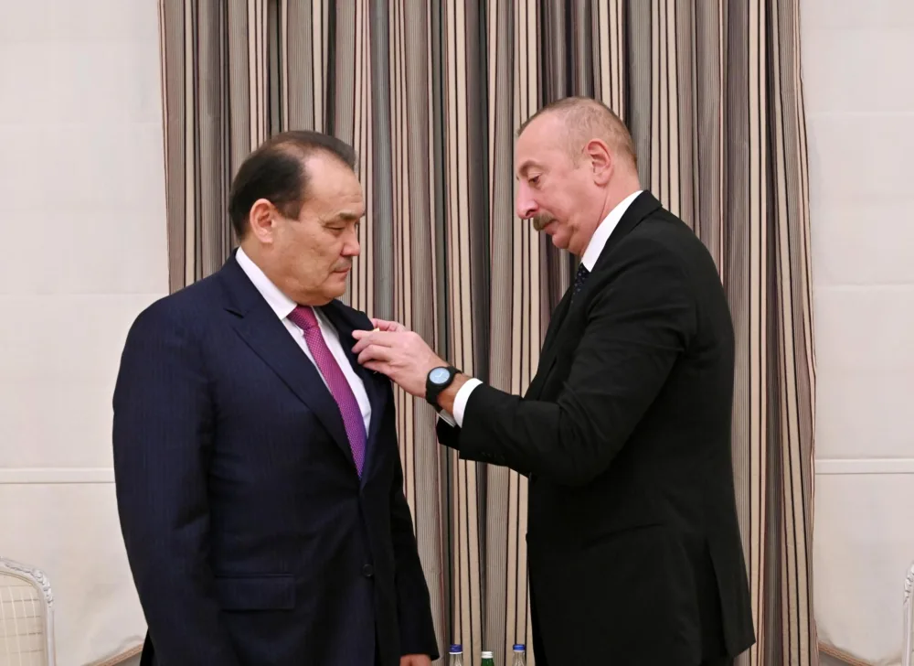 İlham Əliyev Bağdad Amreyevi qəbul etdi
