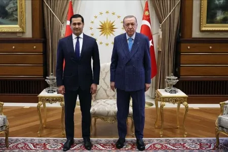Ərdoğan Sardor Umurzakovu qəbul edib