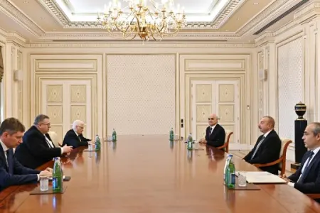 Prezident Aleksey Overçuku qəbul etdi - YENİLƏNİB
