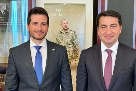 İsrail səfiri Hikmət Hacıyevlə görüşdü