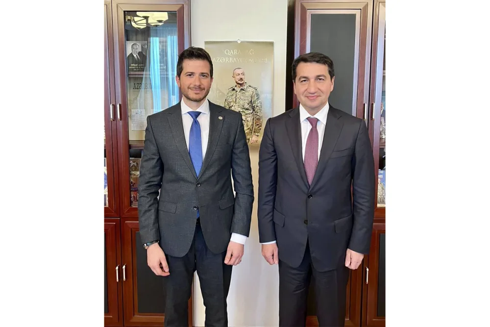 İsrail səfiri Hikmət Hacıyevlə görüşdü