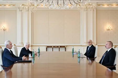 Prezident Andrey Belousovu qəbul etdi