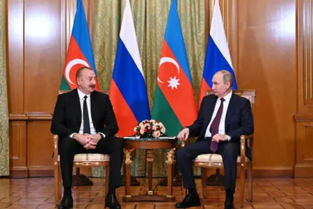 Vladimir Putin İlham Əliyevə təşəkkür etdi