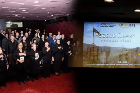 “Cəsur ürək”: Vətən müharibəsi şəhidi haqqında film təqdim edildi – - FOTOLAR/VİDEO