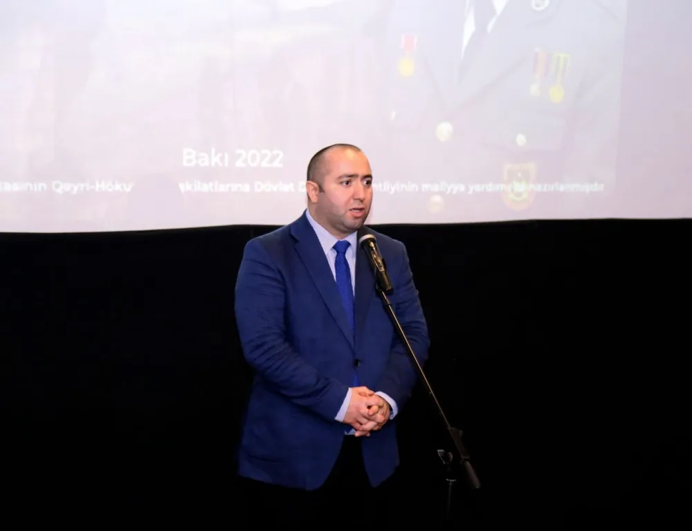 “Cəsur ürək”: Vətən müharibəsi şəhidi haqqında film təqdim edildi – - FOTOLAR/VİDEO