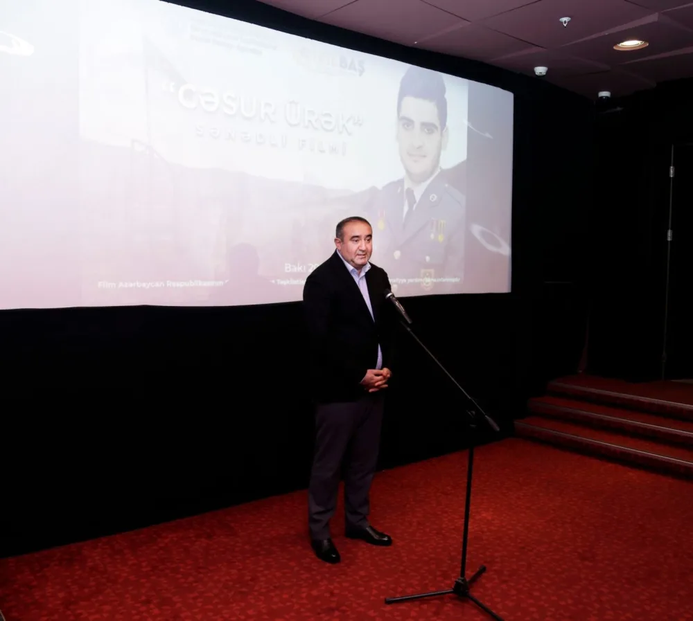 “Cəsur ürək”: Vətən müharibəsi şəhidi haqqında film təqdim edildi – - FOTOLAR/VİDEO