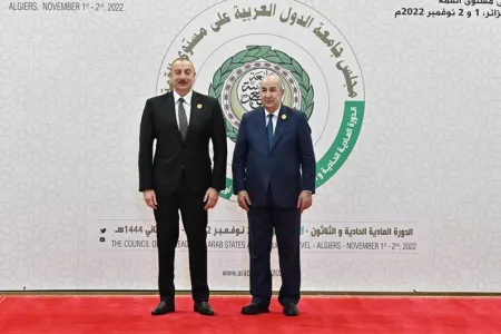 İlham Əliyev Ərəb Dövlətləri Liqasının 31-ci Zirvə toplantısında çıxış edib
