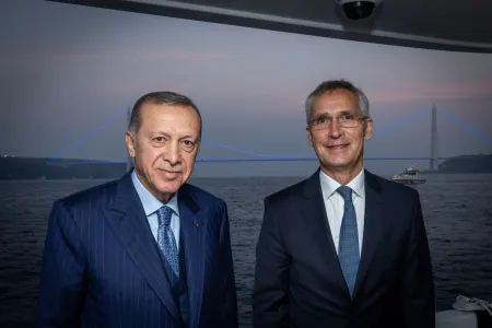 Ərdoğan NATO-nun Baş katibi ilə görüşdü