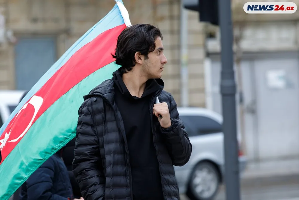 Zəfər Günündə Bakıdan - FOTOREPORTAJ
