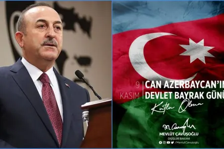 Mövlud Çavuşoğlu Azərbaycan xalqını təbrik etdi