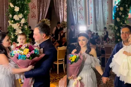 Əməkdar artistin oğlu həkim qızla evləndi - FOTO/VİDEO