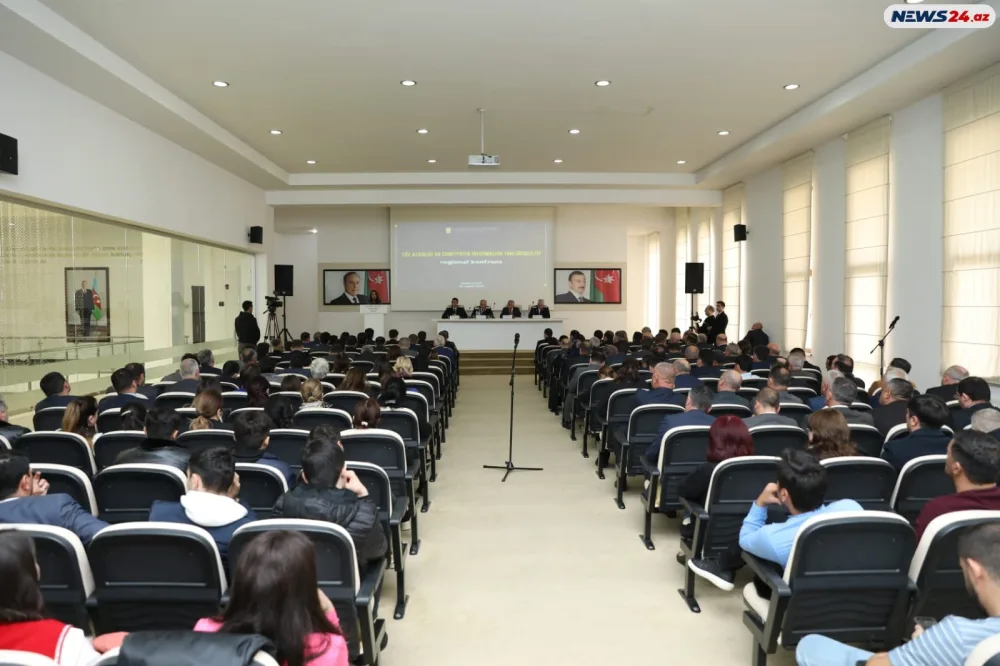 Baş Prokurorluq Qubada konfrans təşkil etdi - -FOTO