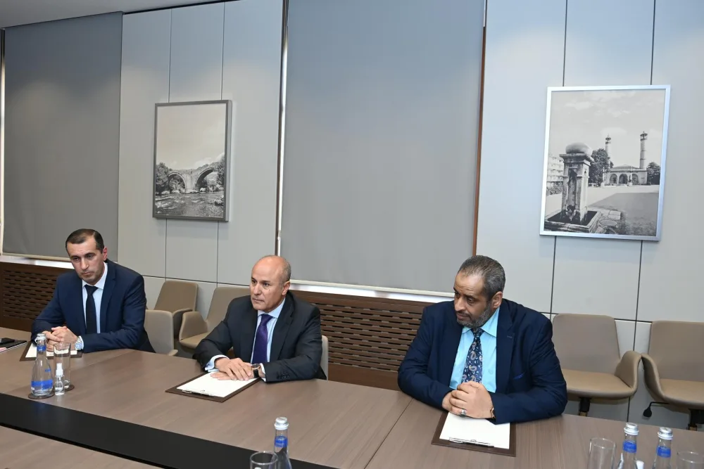 Ceyhun Bayramov Liviyanın yeni təyin olunmuş səfiri ilə görüşdü