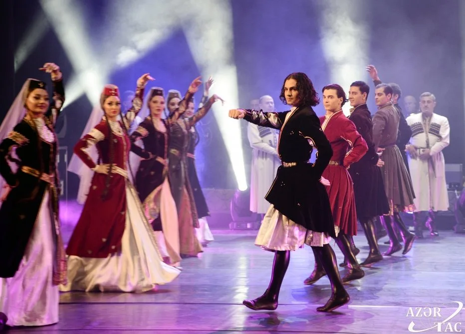 Gürcü ansamblı Bakıda konsert verib - FOTO