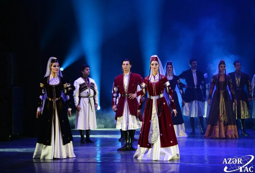 Gürcü ansamblı Bakıda konsert verib - FOTO