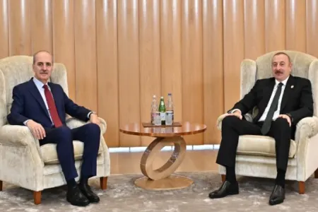 Prezident Numan Qurtulmuşu qəbul etdi - YENİLƏNİB