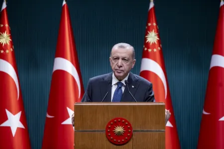 Ərdoğan YAP-ın 30 illik yubileyi münasibətilə İlham Əliyevi təbrik etdi