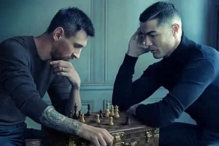 Messi və Ronaldonun şəkli - FOTOMONTAJDIR - VİDEO
