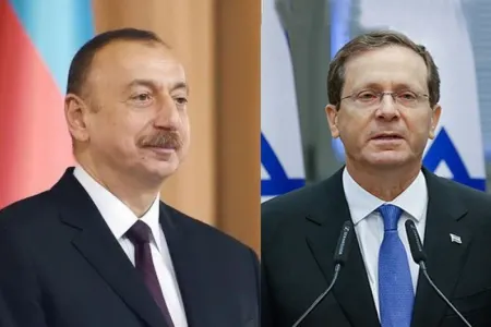 Azərbaycan və İsrail prezidentləri arasında telefon danışığı olub
