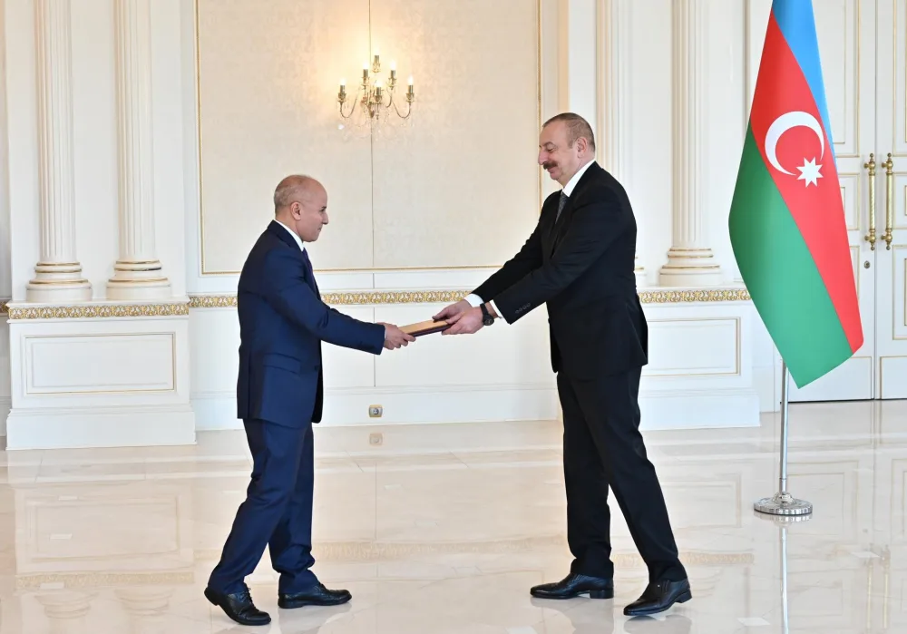 Prezident Liviyanın yeni səfirinin etimadnaməsini qəbul etdi - YENİLƏNİB