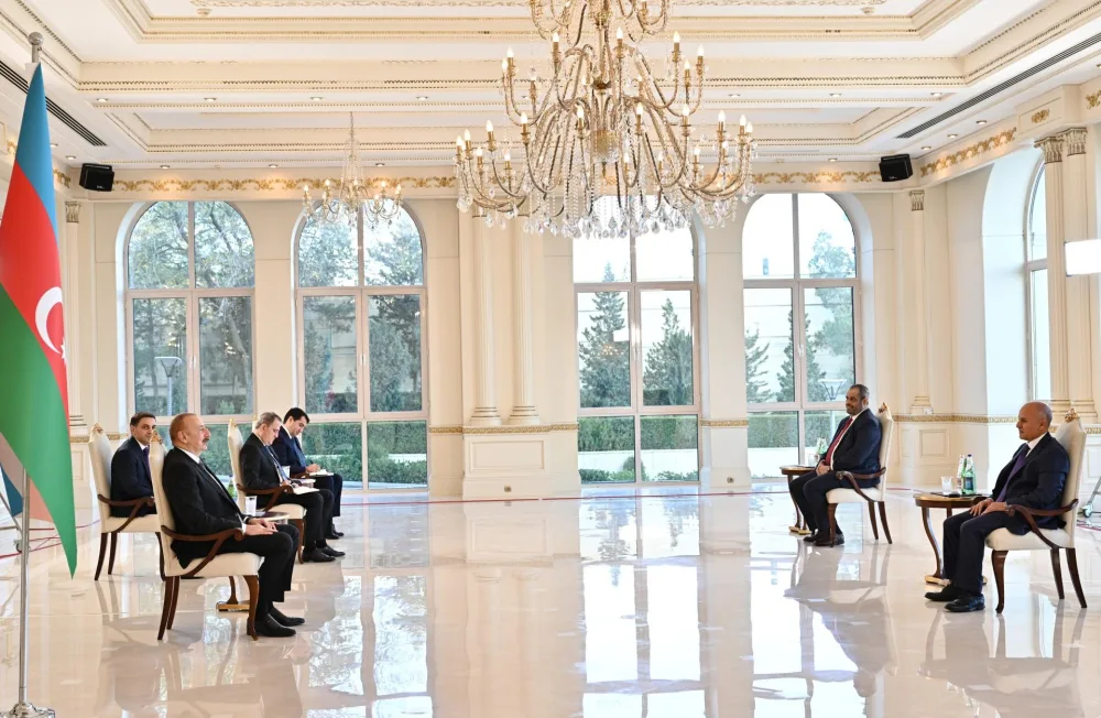 Prezident Liviyanın yeni səfirinin etimadnaməsini qəbul etdi - YENİLƏNİB
