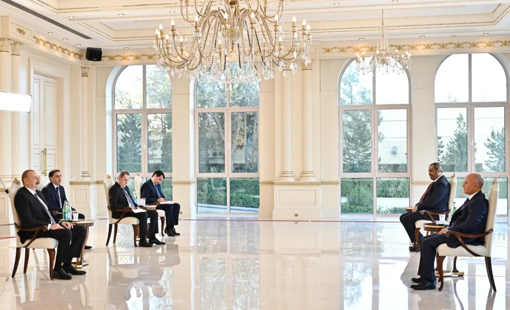 Prezident Liviyanın yeni səfirinin etimadnaməsini qəbul etdi - YENİLƏNİB