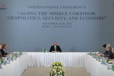 Prezident İlham Əliyev konfransda iştirak edib - YENİLƏNİB