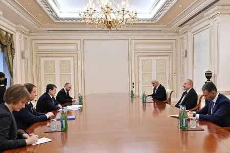 İlham Əliyev İqor Levitini qəbul etdi