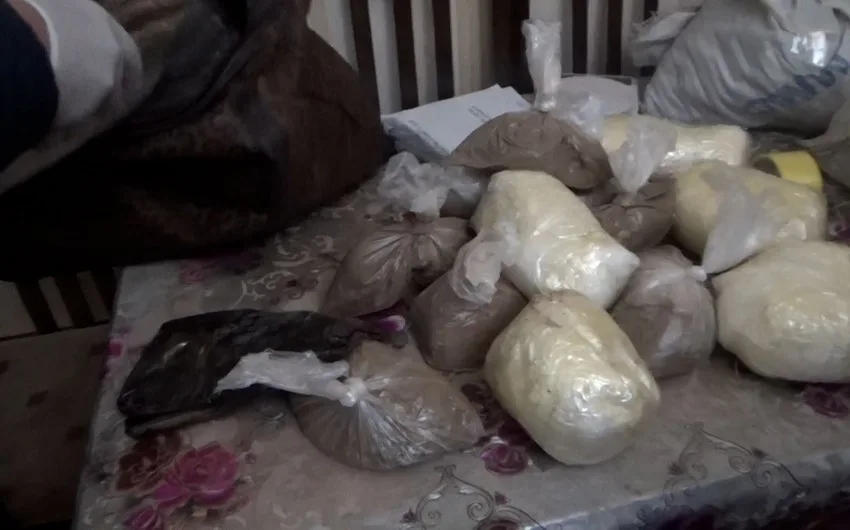 Bakıda narkotik tədarükçülərindən biri tutulub, 24 kq narkotik götürülüb - VİDEO