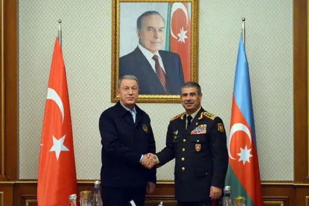 Zakir Həsənovla Hulusi Akarın görüşü olub