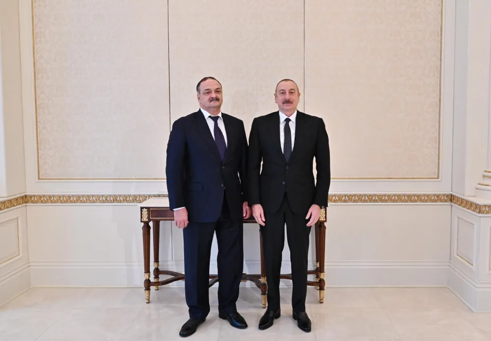 İlham Əliyev Sergey Məlikovu qəbul etdi - FOTOLAR - YENİLƏNİB