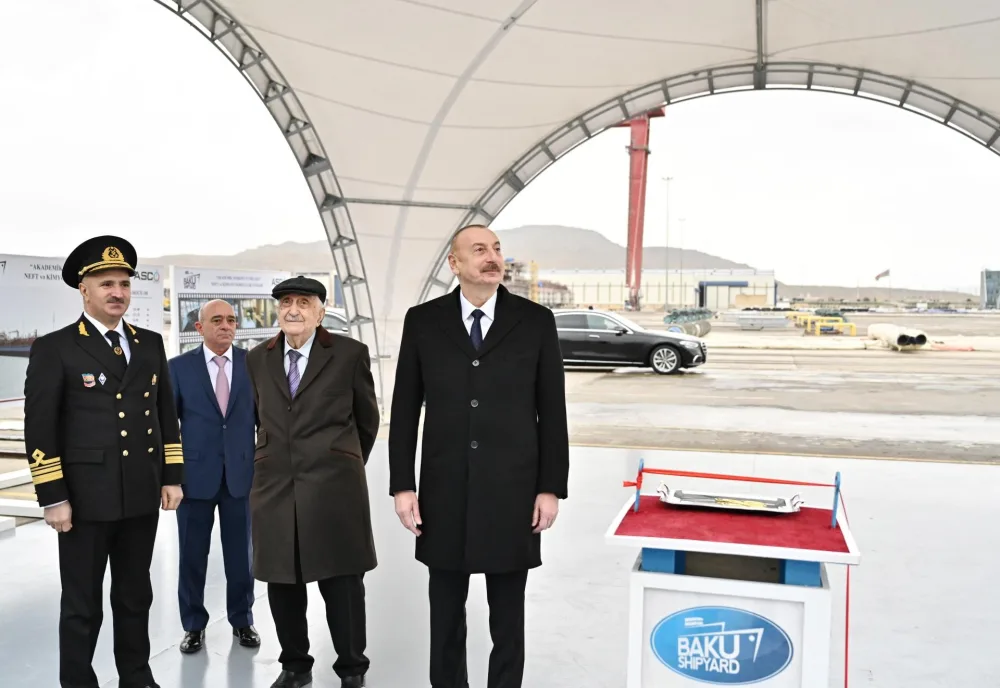 “Xoşbəxt Yusifzadə” tankeri istismara verildi - İlham Əliyev mərasimdə iştirak etdi - YENİLƏNİB
