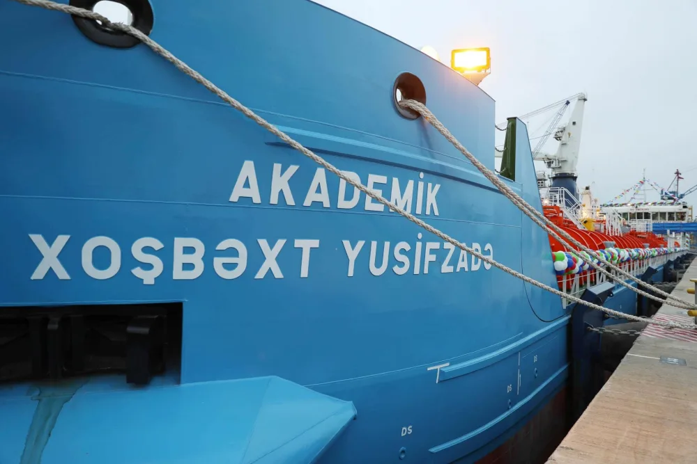 “Xoşbəxt Yusifzadə” tankeri istismara verildi - İlham Əliyev mərasimdə iştirak etdi - YENİLƏNİB