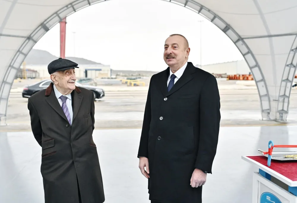 “Xoşbəxt Yusifzadə” tankeri istismara verildi - İlham Əliyev mərasimdə iştirak etdi - YENİLƏNİB