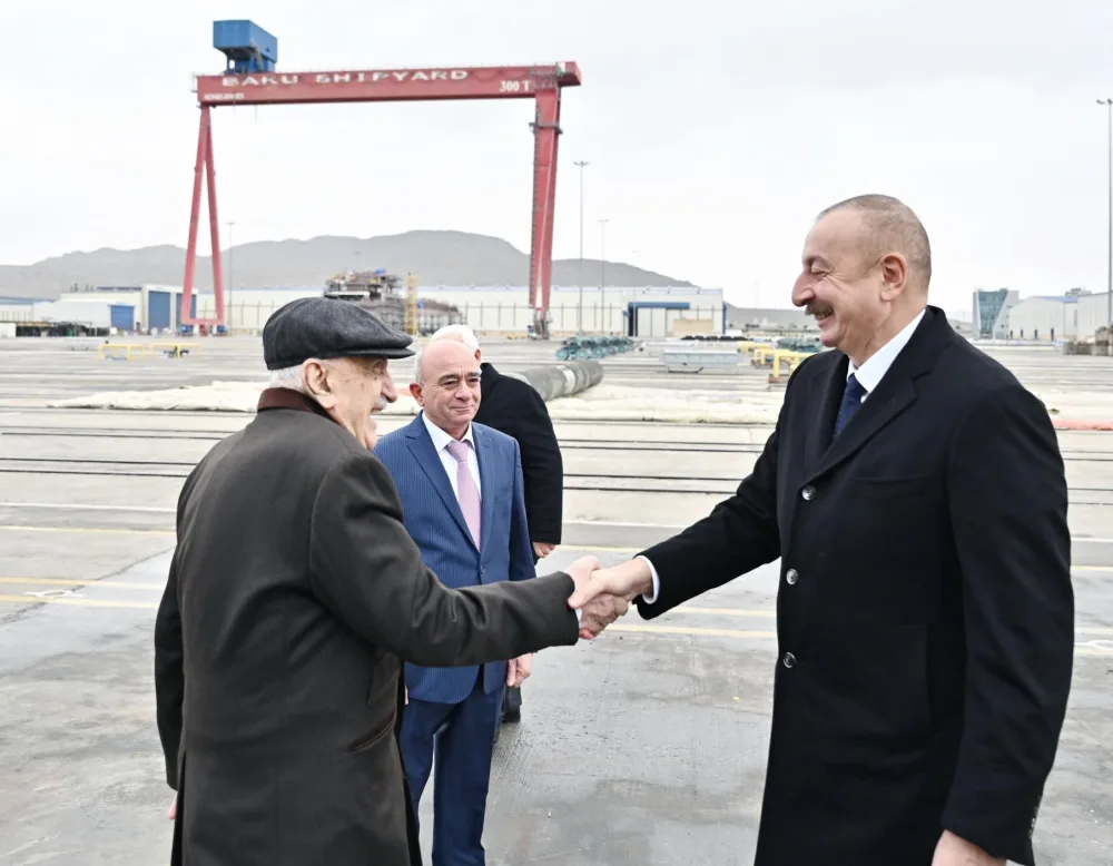 “Xoşbəxt Yusifzadə” tankeri istismara verildi - İlham Əliyev mərasimdə iştirak etdi - YENİLƏNİB