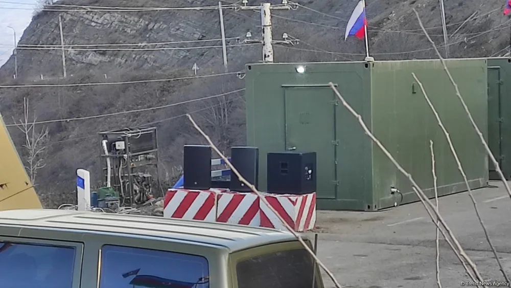 Sülhməramlılar əraziyə səsgücləndiricilər gətiriblər - FOTO